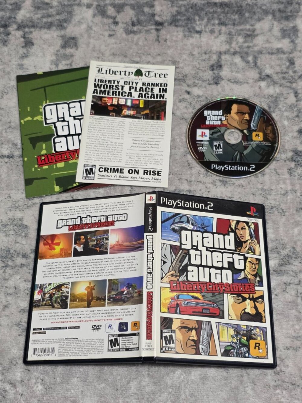 Sony Playstation 2 - Grand Theft auto Liberty City Stories Cib